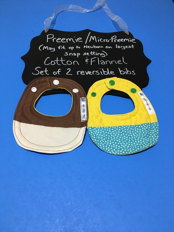 preemie baby bibs