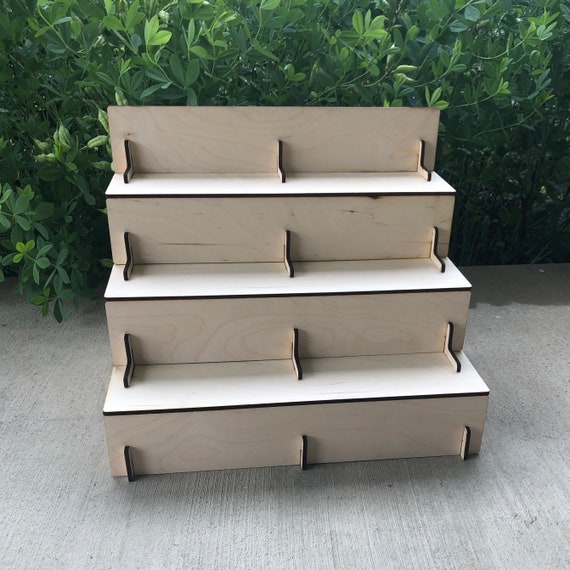 Collapsible display shelves deals