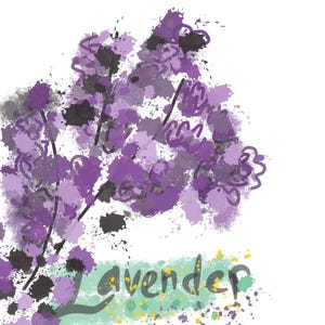 Handmade Lavender Scented Soy Wax Candle