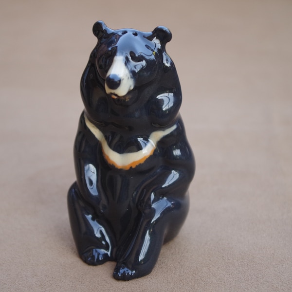 Handmade Porcelain Himalayan Bear Salt or Pepper Shaker