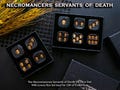Necromancers Servants Of Death D6 Dice Set | Reaper Skull Dice | Halloween Gift | for Dragons MTG Tabletop gaming Adventure Dungeons product logo