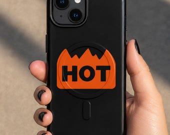 Hot Sticker iPhone Case | MagSafe iPhone Case | Tough Case