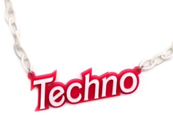 Techno  Choker | Rave Choker - Festival Choker - Rave Jewelry - EDM Jewelry - Techno Jewelry