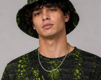 Ravage Reversible Bucket Hat | rave hat, rave accessories, music festival hat