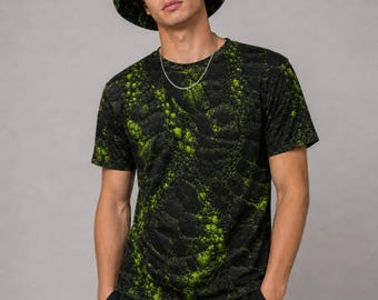 Ravage Soft Luxe Tee | mens rave outfit, rave shirt, rave top, rave tshirt, lost lands outfit, music festival shirt