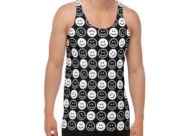 All Smiles Rave Tank Top, Festival Outfit