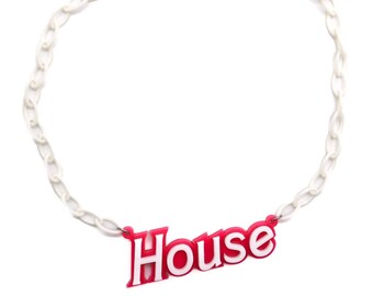 House  Choker | Rave Choker - Festival Choker - Rave Jewelry - EDM Jewelry - House Jewelry
