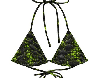 Ravage Bikini Top | womens rave outfit, rave top, festival top, bikini top, lost lands outfit