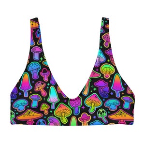 Psilo Lifted Top | rave top, rave bra, rave bikini top, festival top, rave wear, rave outfit, supportive rave top