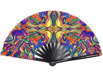 Kaleidoskop-Fächer | Rave Fan - Festival Accessoires
