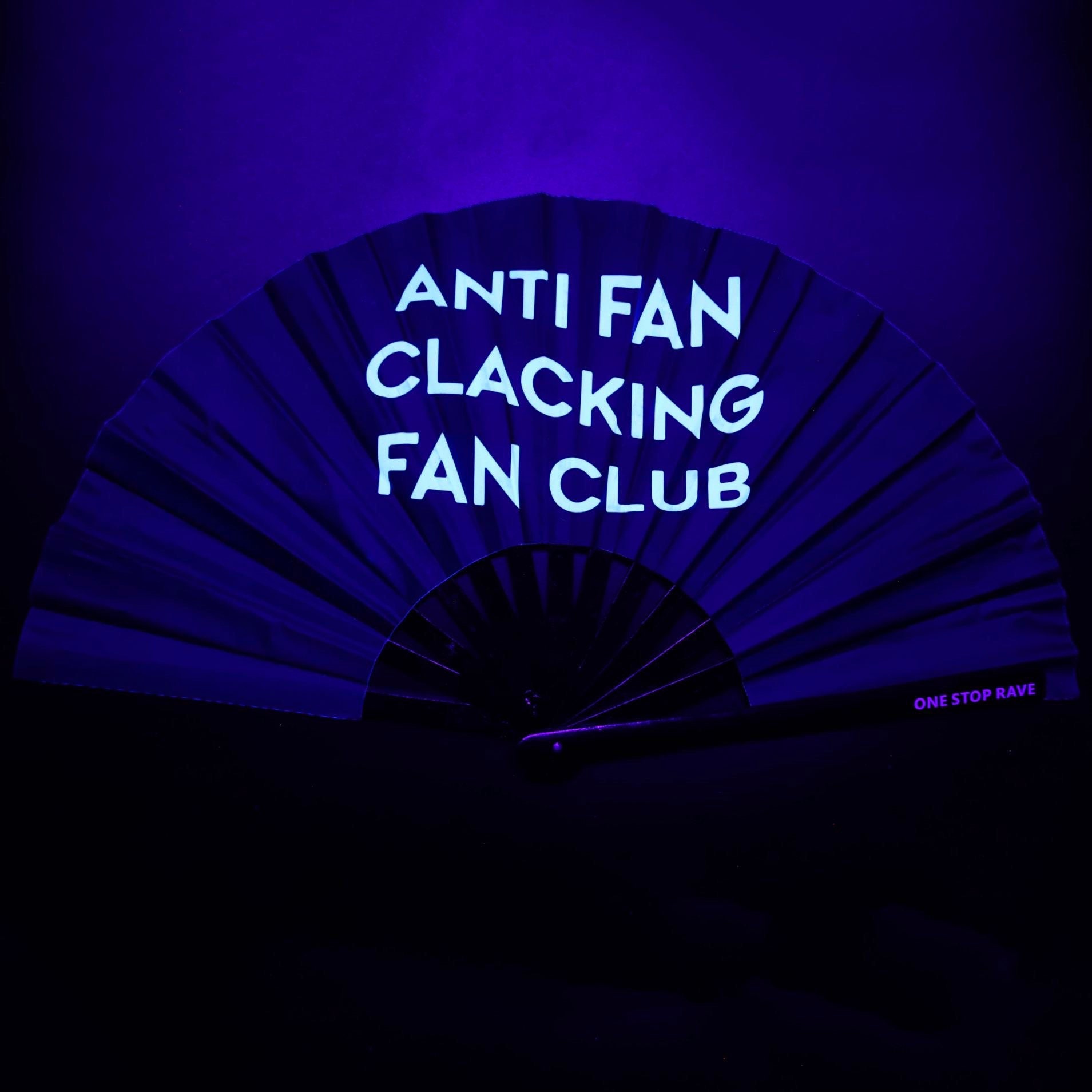 Anti Fan Clacking Fan Club Hand Fan/ Rave Fan/ Festival Fan/ Etsy