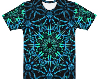 Fractals T-Shirt (rave shirt, rave t-shirt, mens rave clothes, mens rave outfit, festival outfit, rave outfit, trippy shirt)