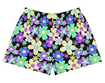 Crazy Daisy Återvunna Shorts | Raveshorts - Festivalshorts - Dam Raveshorts - Raveklädnad - Daisy Raveshorts
