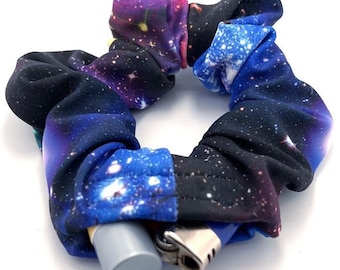 Constellation Stash Scrunchie | Secret Pocket, UV Reactive