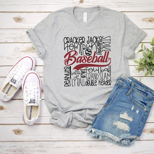 Baseball Shirt Women's T Shirt Women's Baseball Tee Etsy