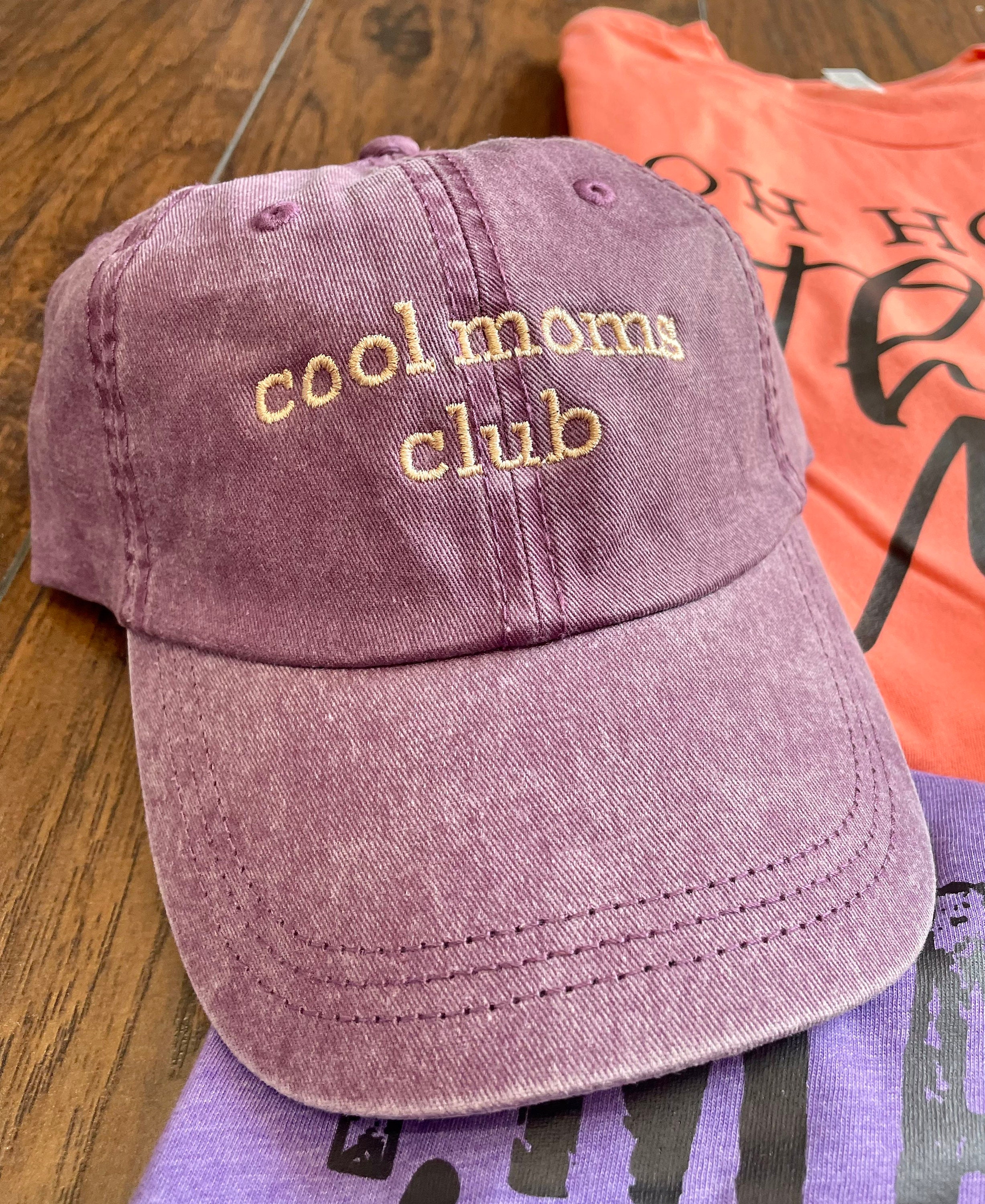Cool Moms Club Mom Hat Embroidered Hat 
