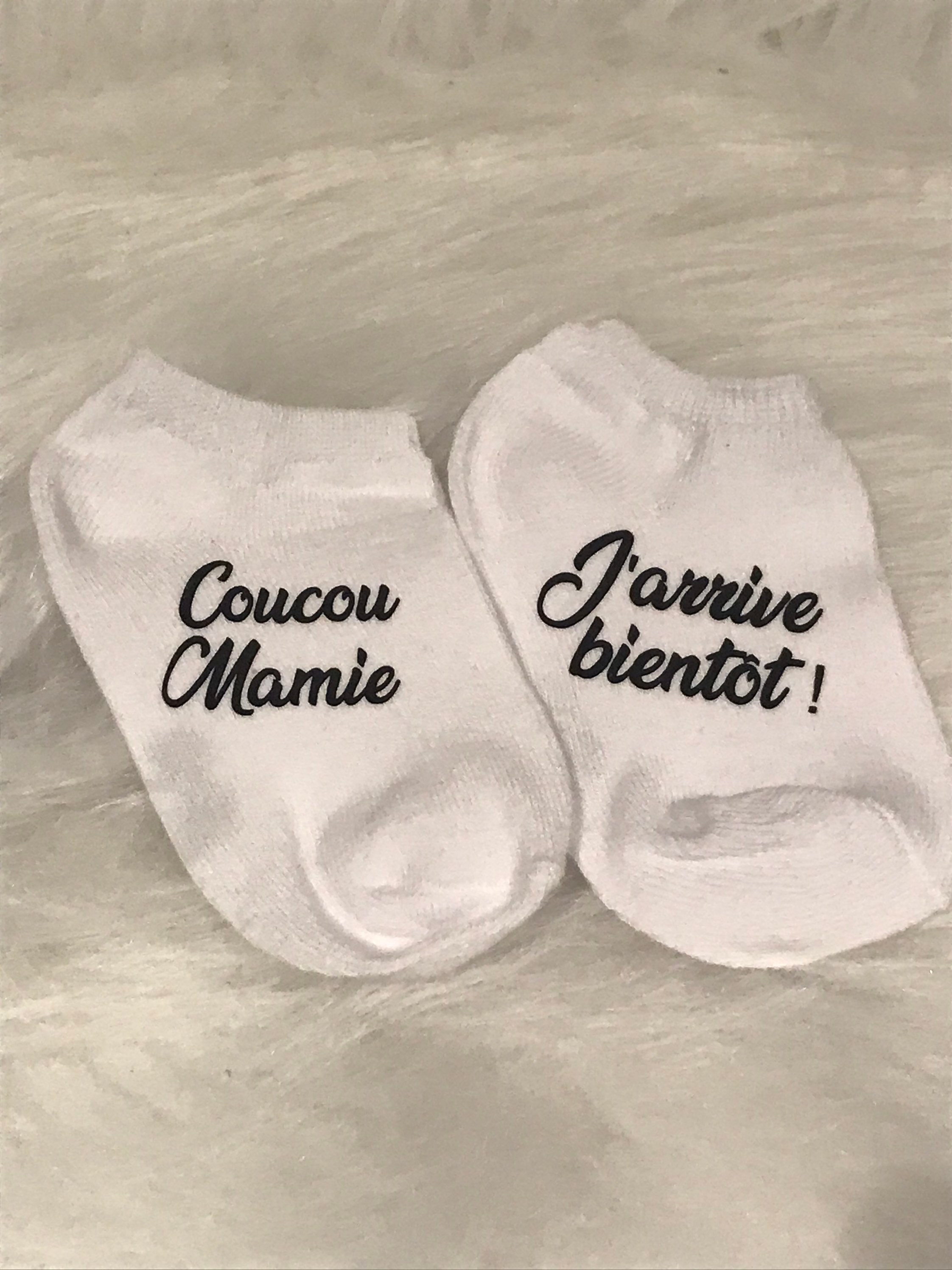 Chausson Annonce Grossesse Etsy France Chausson Annonce Grossesse Etsy France