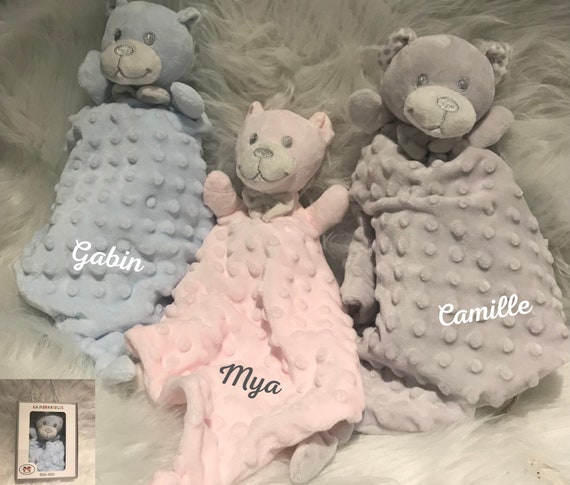 Doudou personnalisé garcon deals