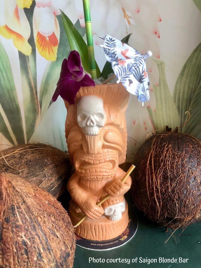 Cocktail Umbrella Hawaiian Shirt Print 20 Pcs Tiki Drink Etsy