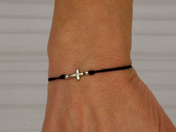 Cross adjustable bracelet deals