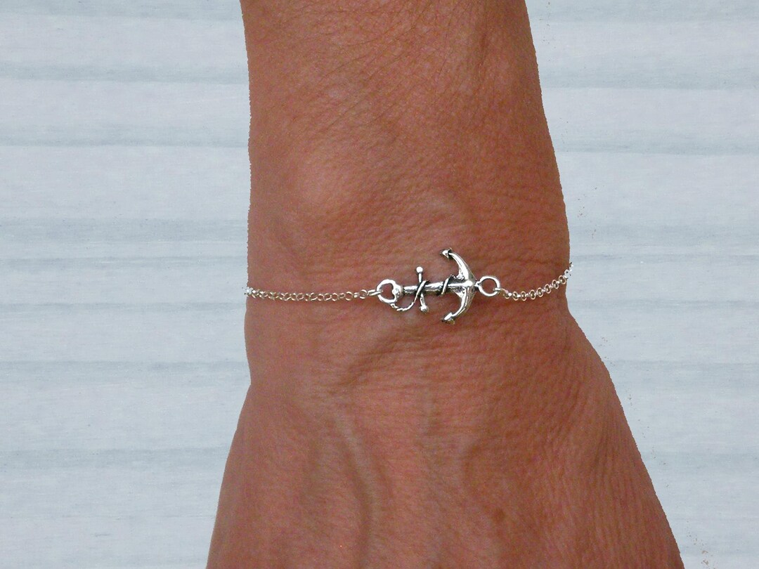 アクセサリー INTERIM SILVER MEDIUM ANCHOR BRACELET INTERIM - [ラスト1点] TAXCO SILVER ANCHOR BRACELET