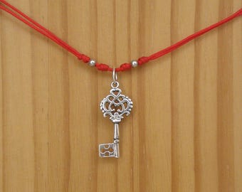 Ciondolo chiave in argento sterling, ciondolo chiave