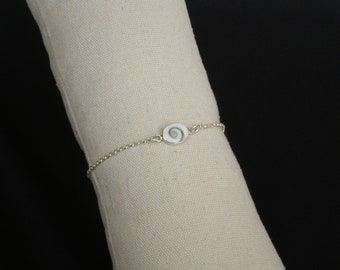 Shiva eye Sterling silver bracelet, 925 silver bracelet, Adjustable bracelet, Sterling silver bracelet, Bracelet for woman