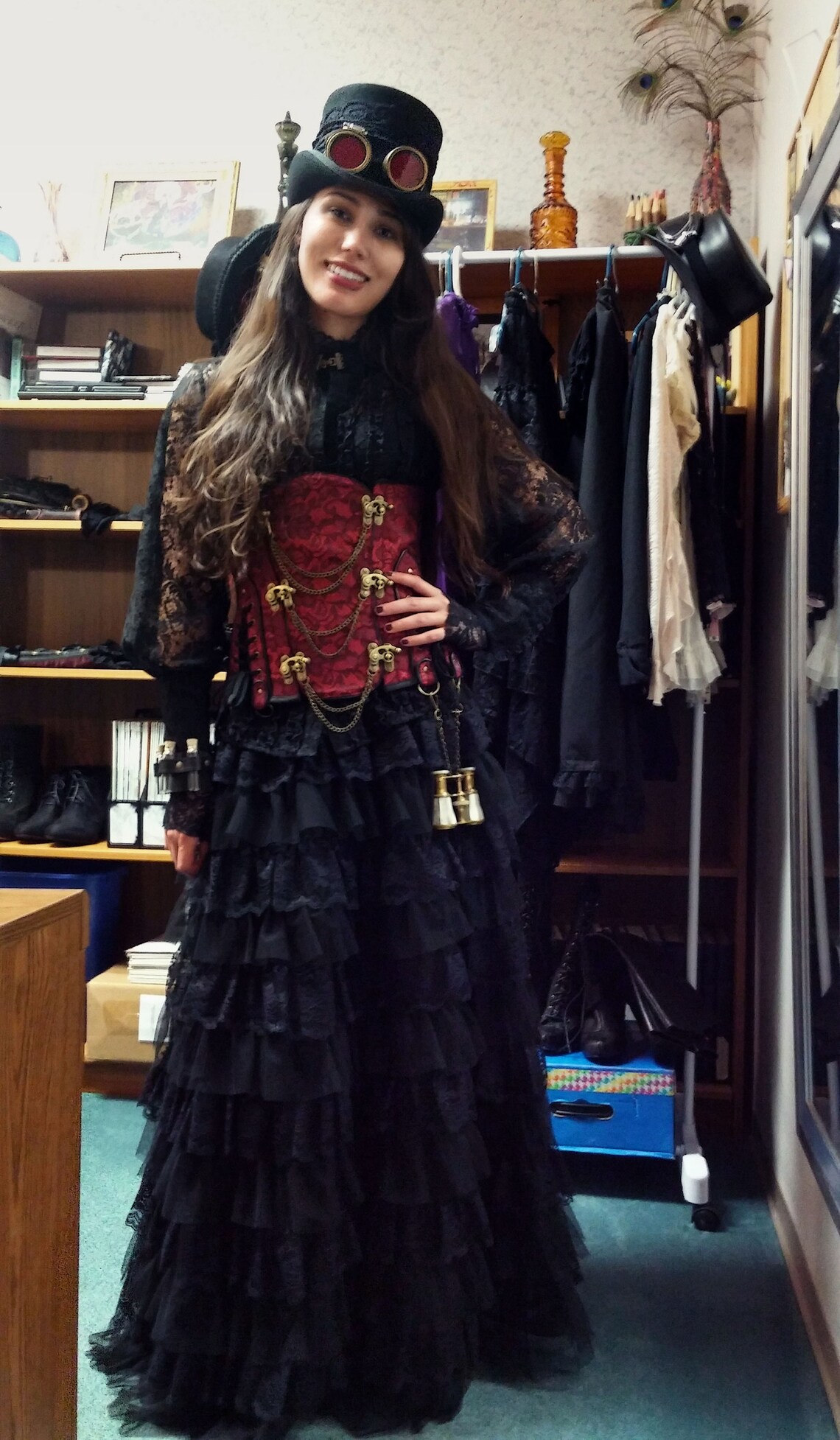 Custom Made Victorian Aristocrat Steampunk Costume Medium Etsy