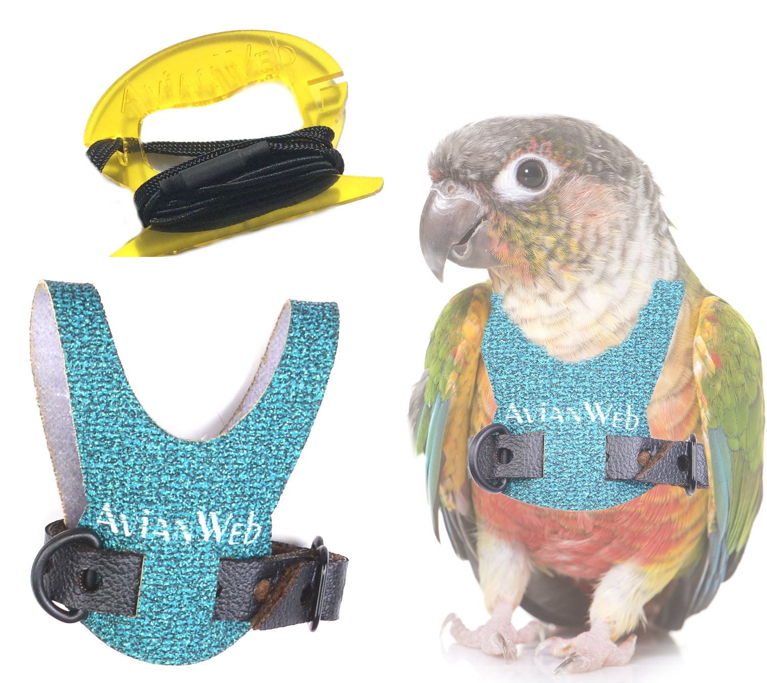 Budgie harness cheap and leash