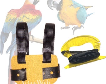 EZ Bird Harness With 6ft Leash. for Birds Size 10 Birds Weighing