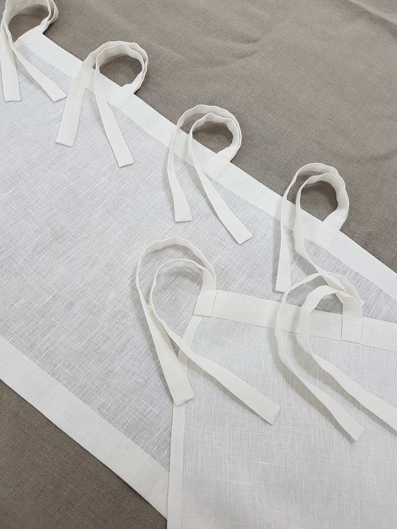 French Country Curtains Kitchen Ruffle Valance Simple Rustic Etsy