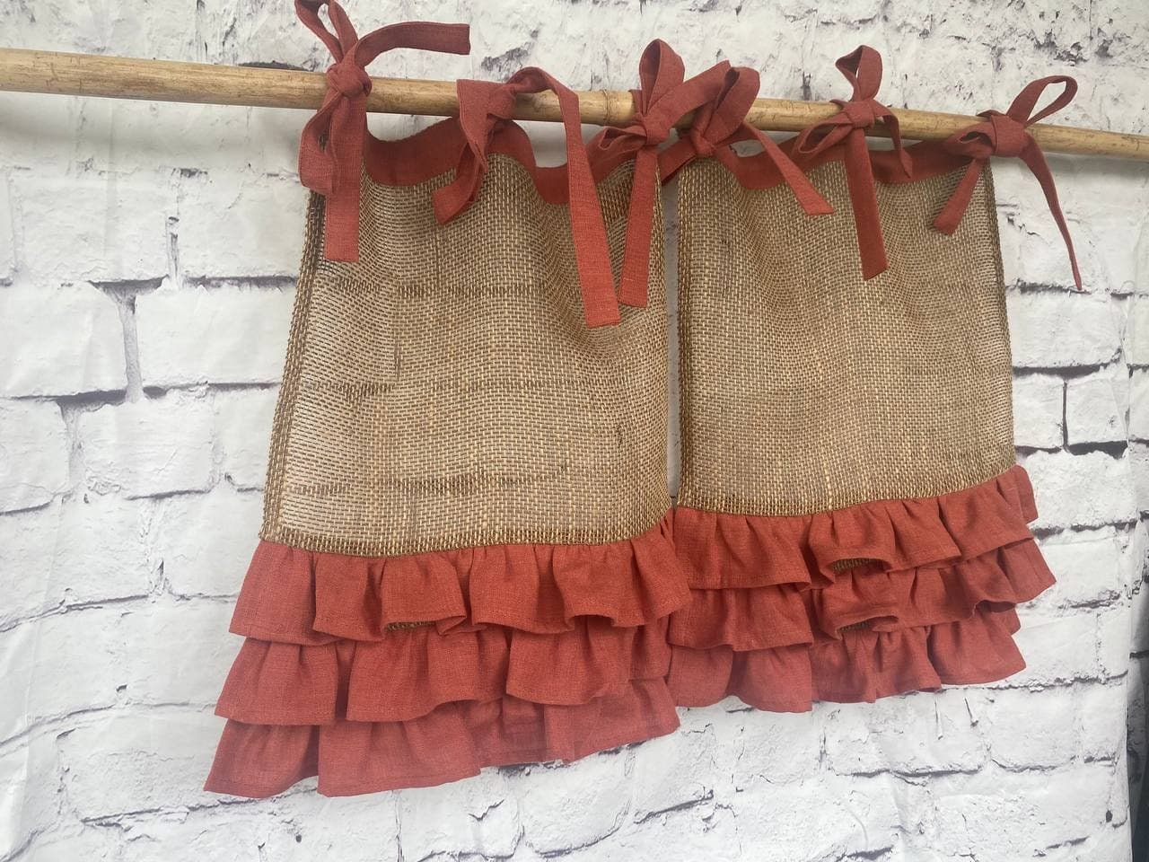Rideaux De Toile Jute