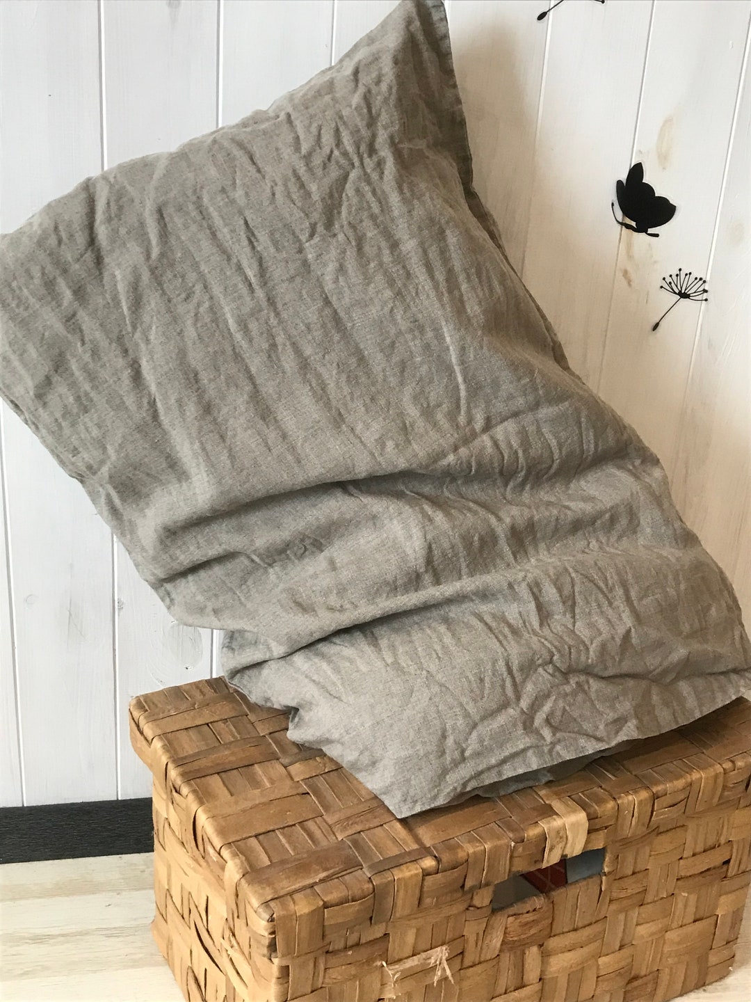 Linen Pillow Coverlinen Cushionthrow Pillowcaselinen Etsy