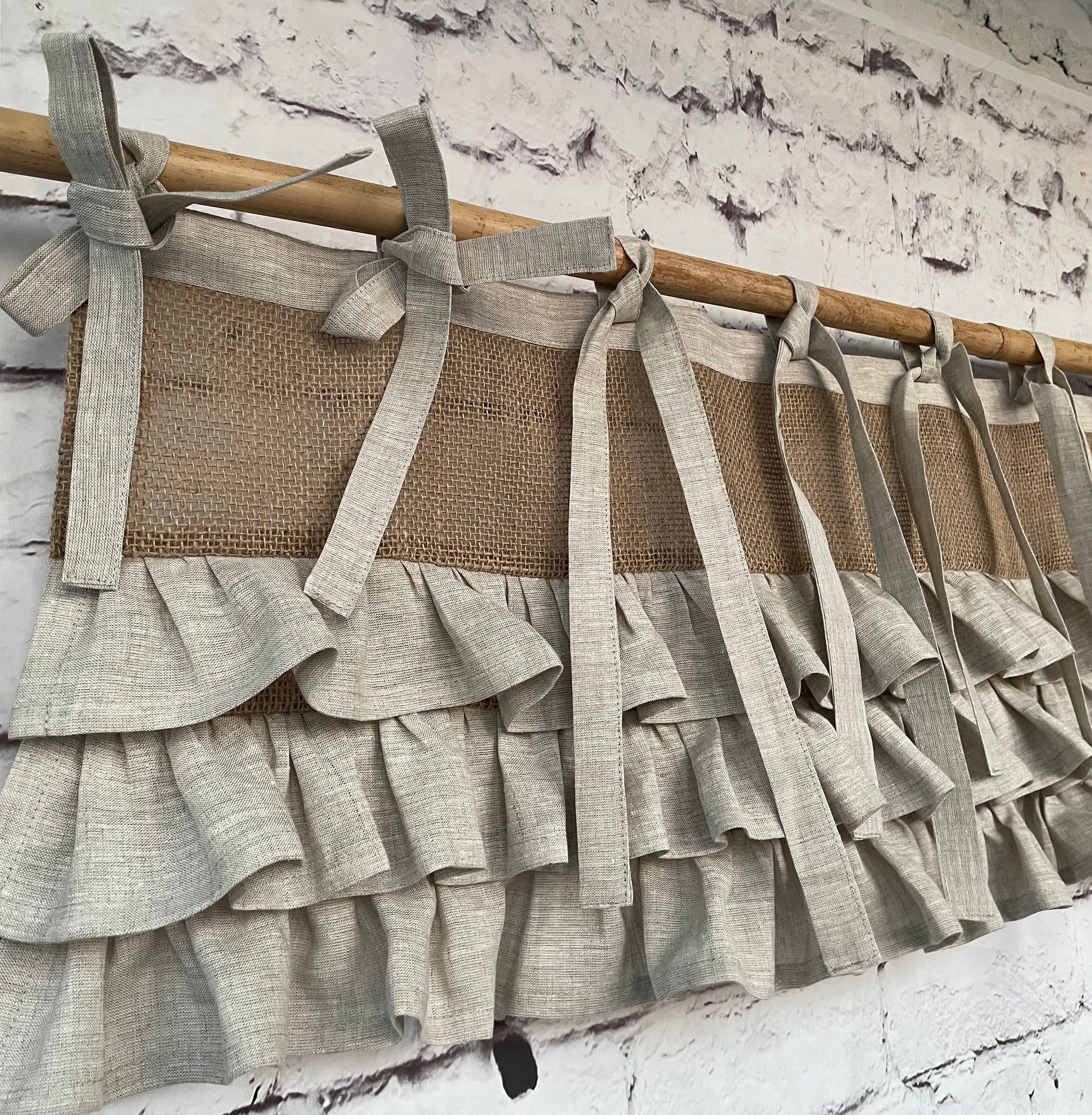 Rideaux De Toile Jute
