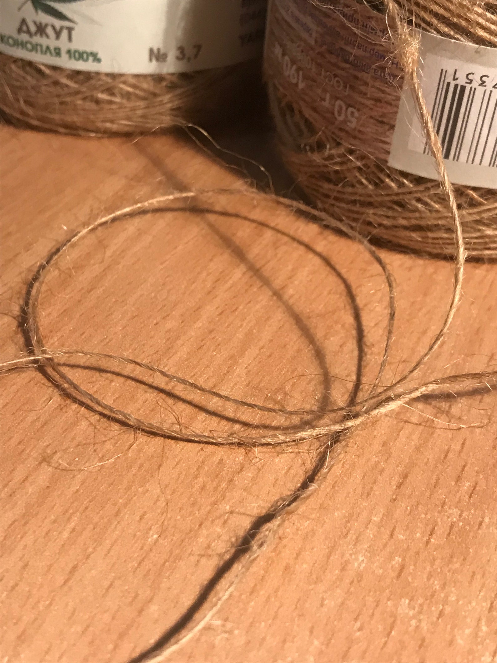 Hemp Yarn 100% Cannabis Yarn Crochet Cannabis Natural Cannabis Eco