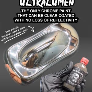 Worlds shiniest paint! *ULTRALUMEN* (instructions in listing)