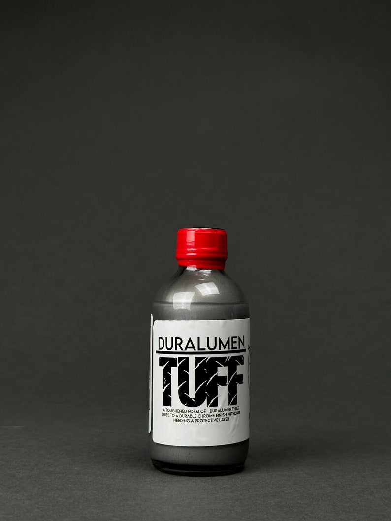 DURALUMEN TUFF – Abrasion Resistant Chrome Paint – 4oz image 2