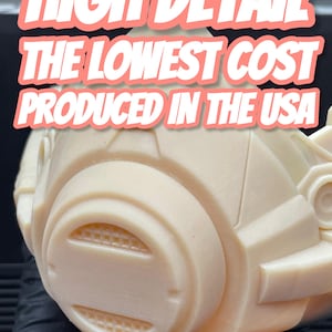 SLA RESIN 3D Printing Service - USA based - Lowest Cost - High Resolution - Big Build Volume