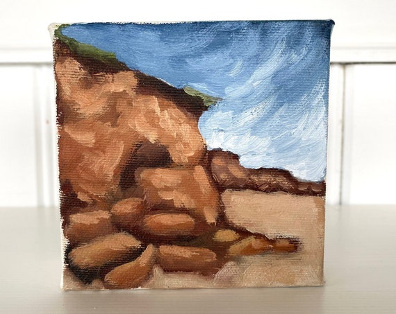 4"x4" Oil Painting