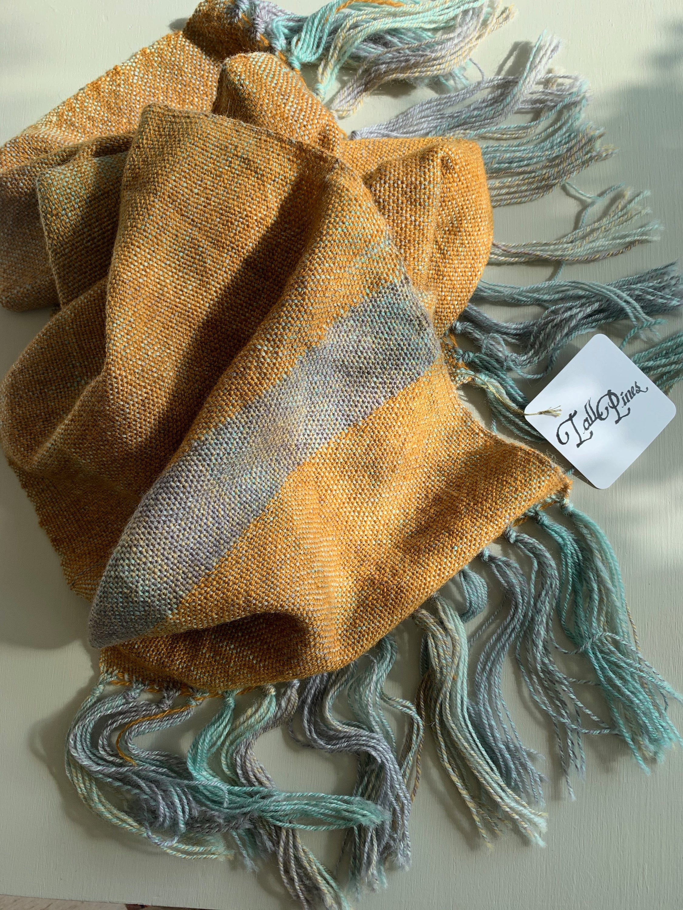 Handwoven Wool Scarf