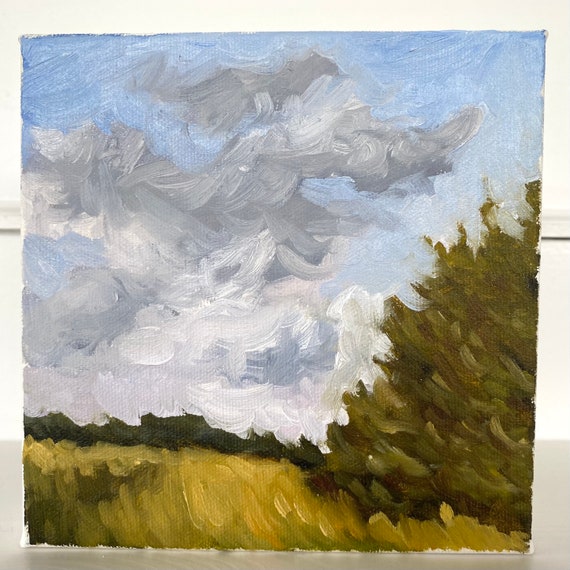 6"X6" Oil Painting