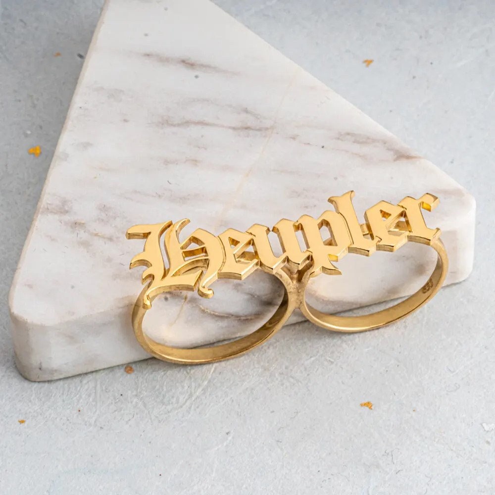 Buy Custom Open Name Heart Ring for women (Free shipping) |Simply Bo