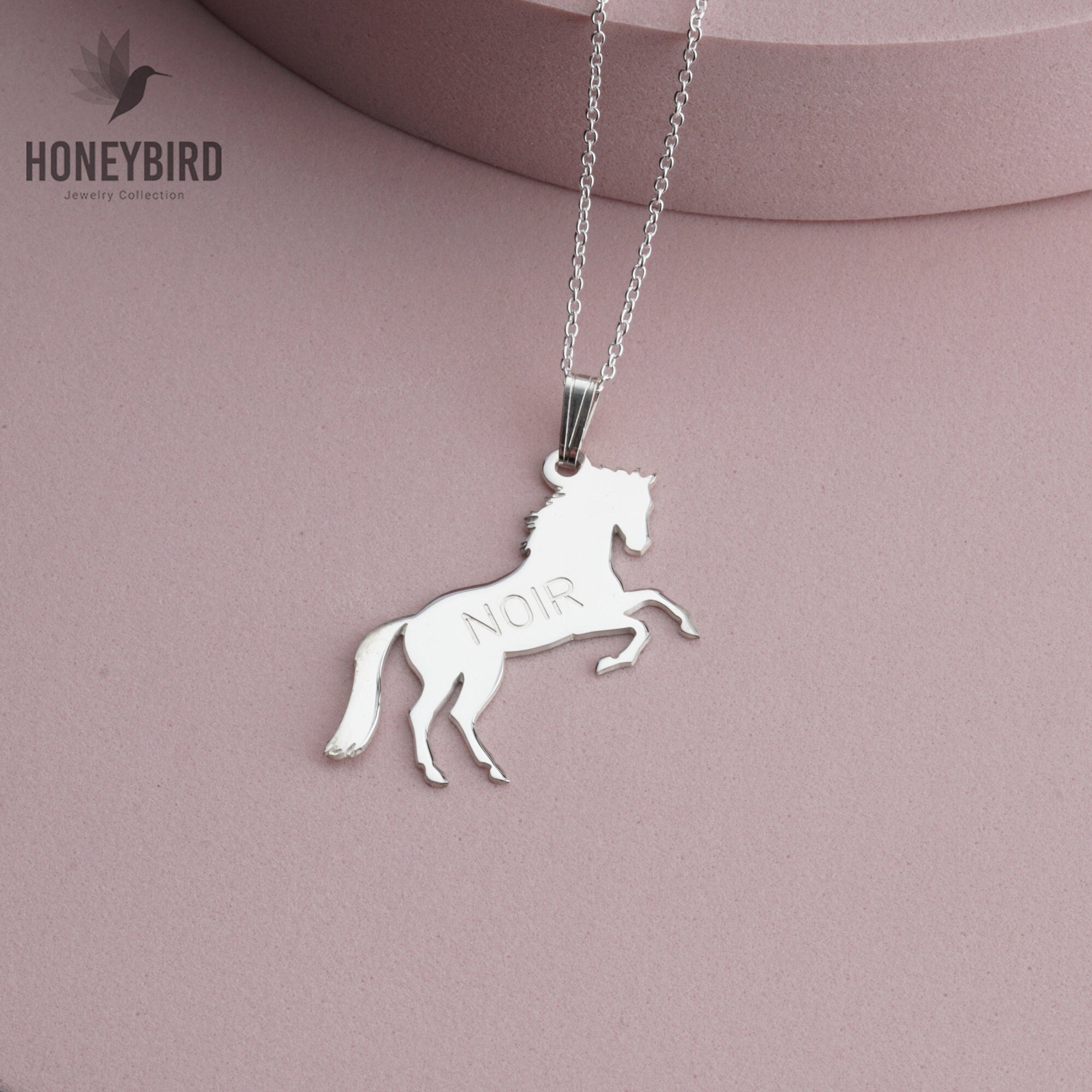 Buy Silver Horse, Sterling Silver Large Horse Necklace, XL Horse Pendant, Silver  Horse Necklace, Men Necklace, Animal Jewelry, Cowboy Necklace Online in  India - Etsy