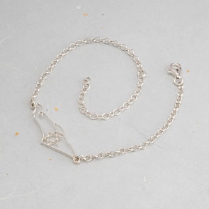 Delicate Israel Map Bracelet - Magen David Bracelet - Israel & Star of David Bracelet - Holy Land Bracelet - Jewish Faith Israel Bracelet