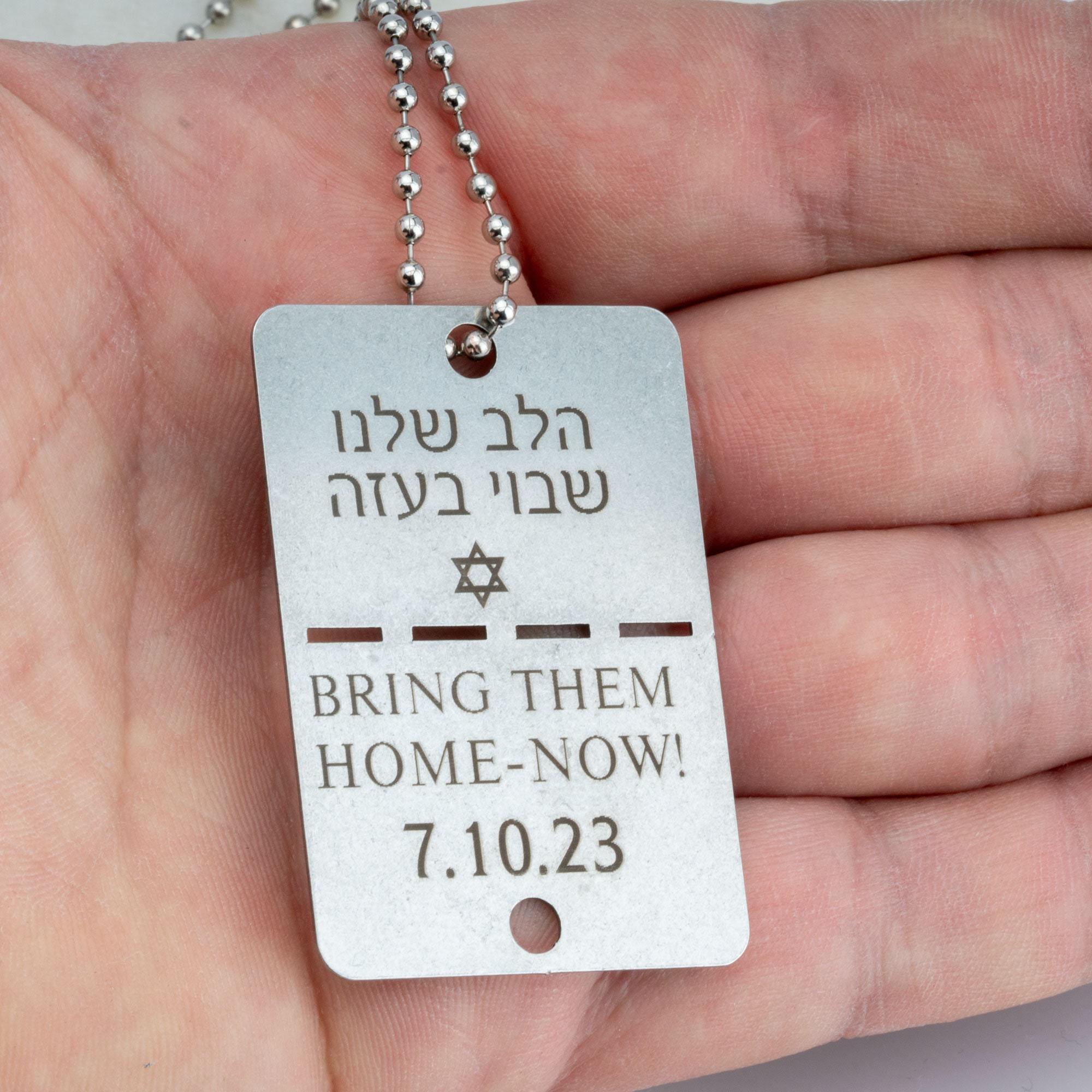 Dog tags with pictures on them hotsell