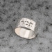 925 Sterling Silver Hug Ring For Women Adjustable Hugging Hands Open
