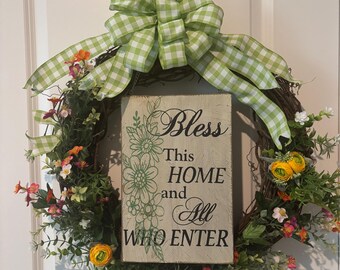 Spring Blessed Wreath