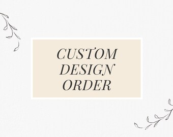 Custom Design Package ADD-ON, Made to Order, Wedding Floral Hair Combs, Wedding Floral Hair Accessories Veil Hairpieces Attachable Pieces