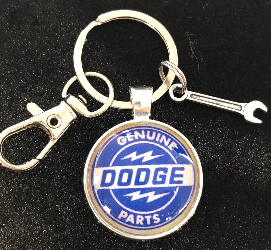 Vintage Genuine dodge parts photo keychain Etsy