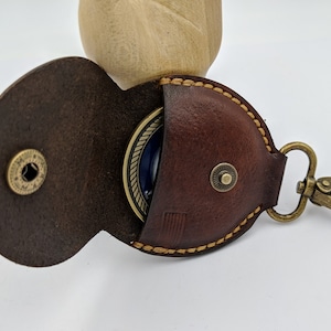 Portachiavi con moneta da sfida/Porta monete/Porta monete militare/Porta monete